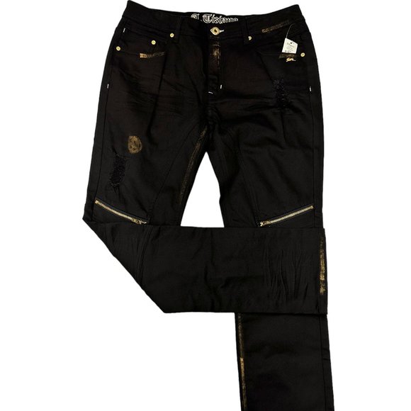 A. Tiziano Foster Straight Fit Jeans (32) - Picture 1 of 9